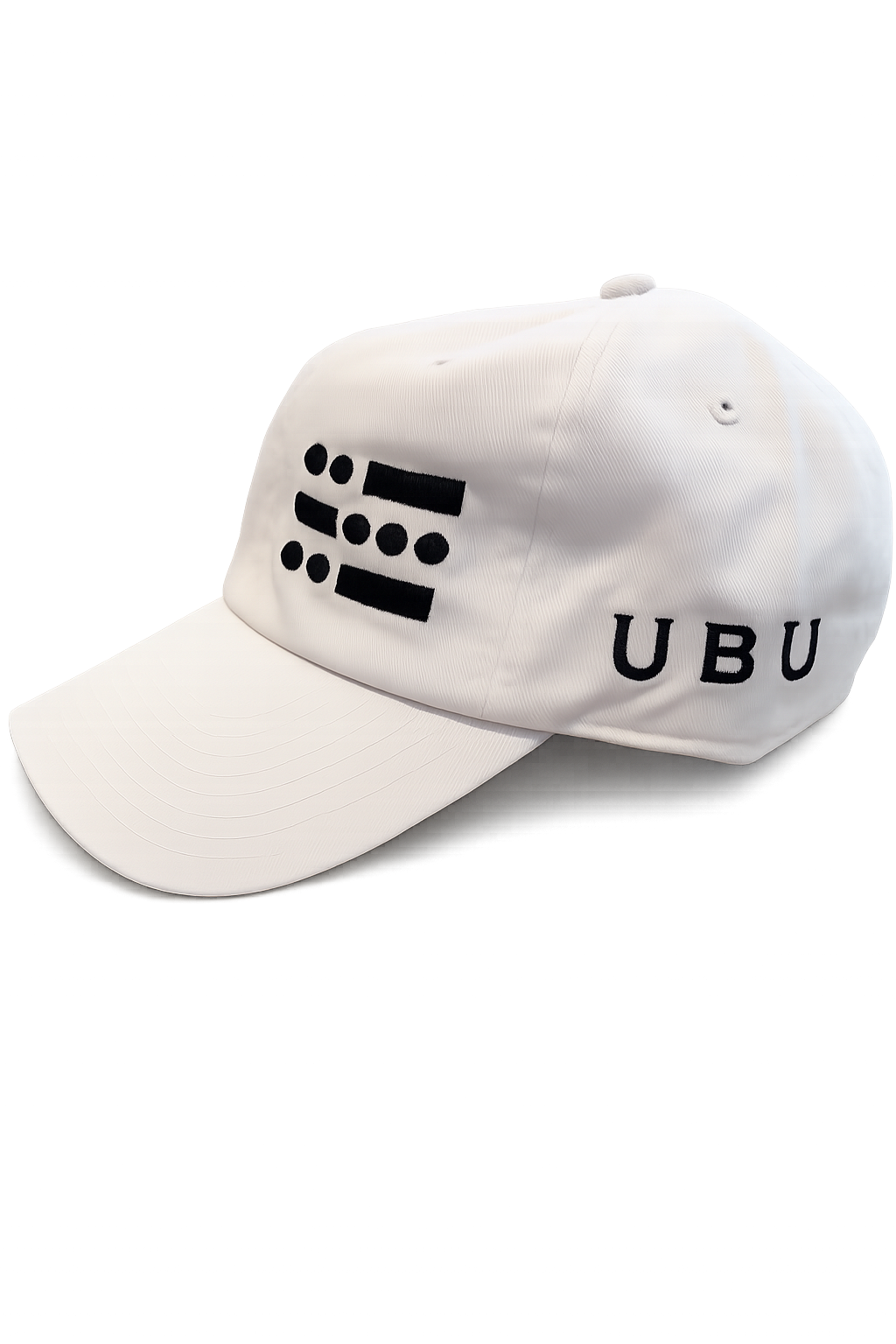 U B U Low Profile/Dad Hat- White