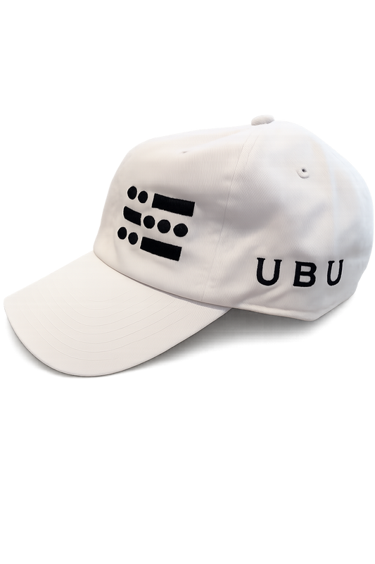 U B U Low Profile/Dad Hat- White
