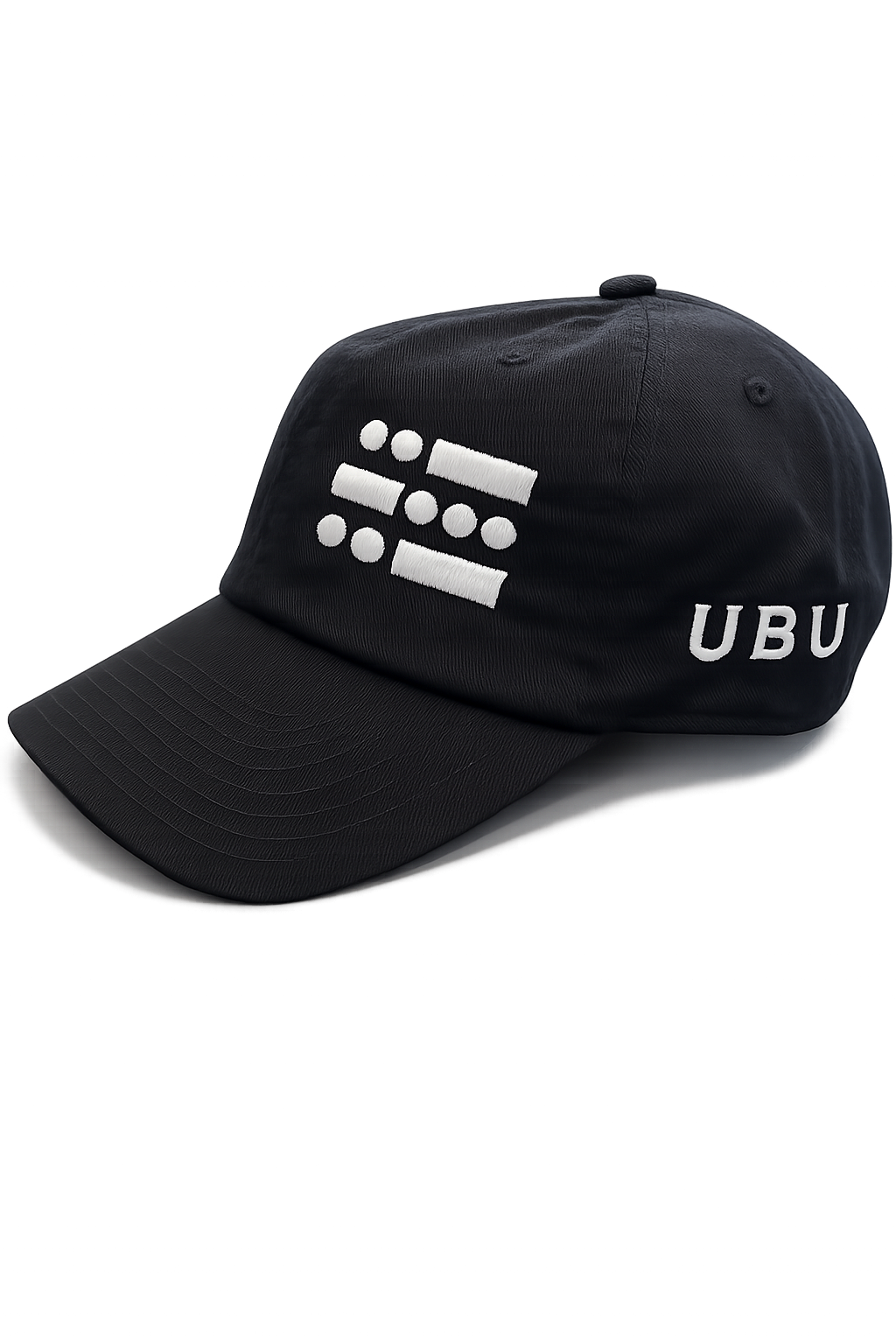 U B U. Low Profile Hat- Black